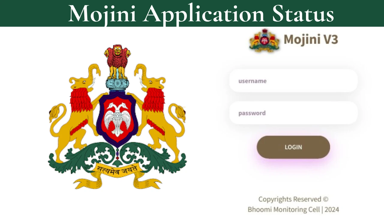 Mojini Application Status